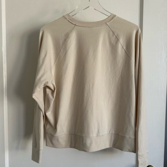 Vuori Halo Crewneck in Cream Ecru Color - Picture 2 of 6